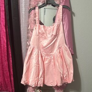 SHEIN Pink Mini Dress